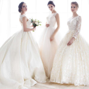 Vestido de novia elaborado